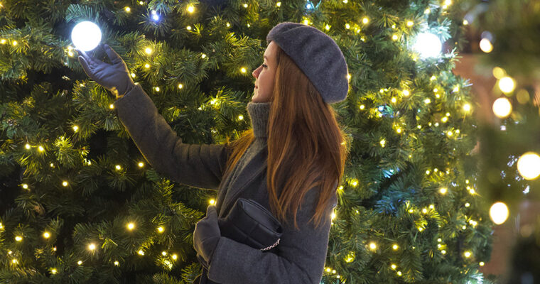 Vianočné osvetlenie pre sviatočnú náladu